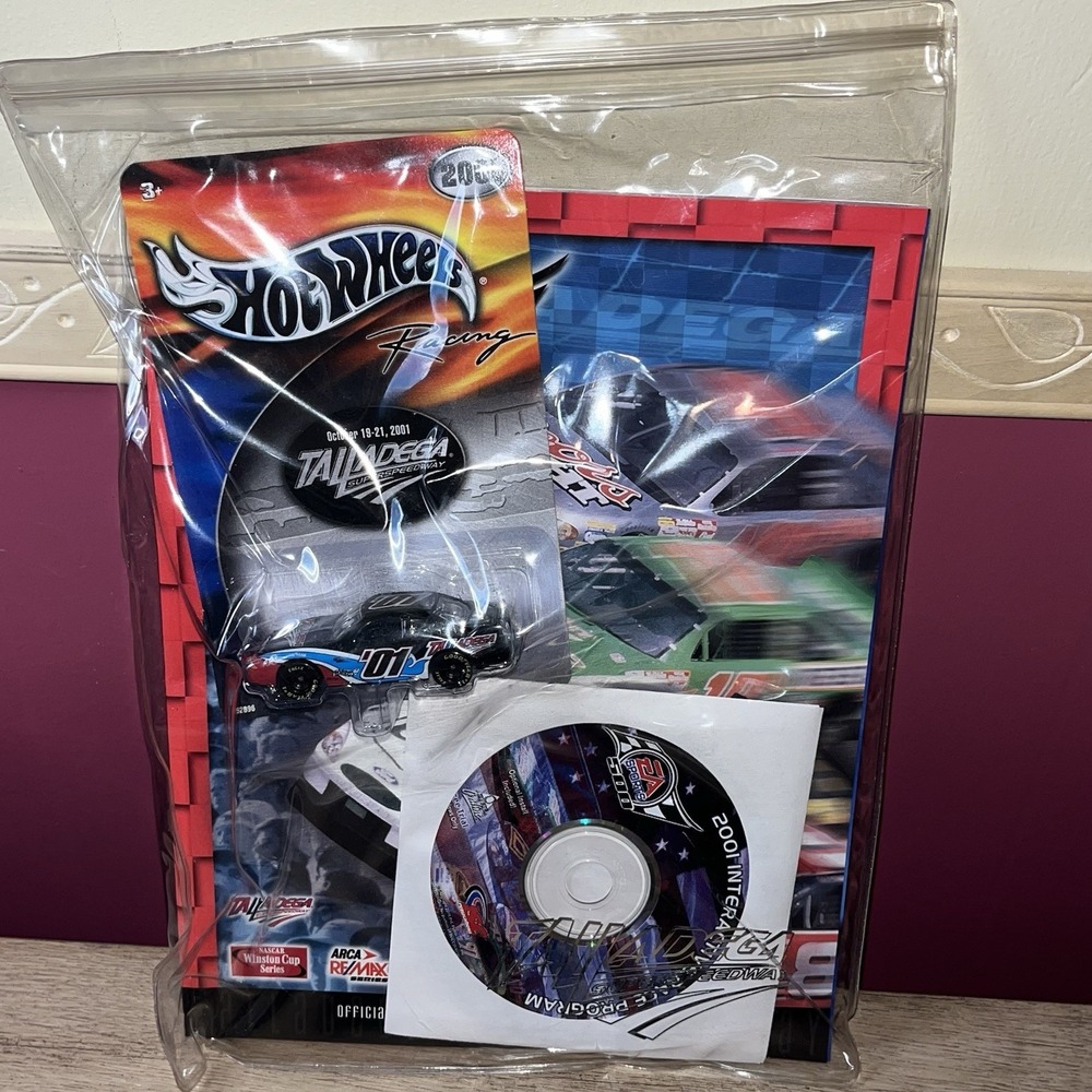 NASCAR 2001 Talladega EA Sports 500/ Foodworld 300 Memorabilia Kit